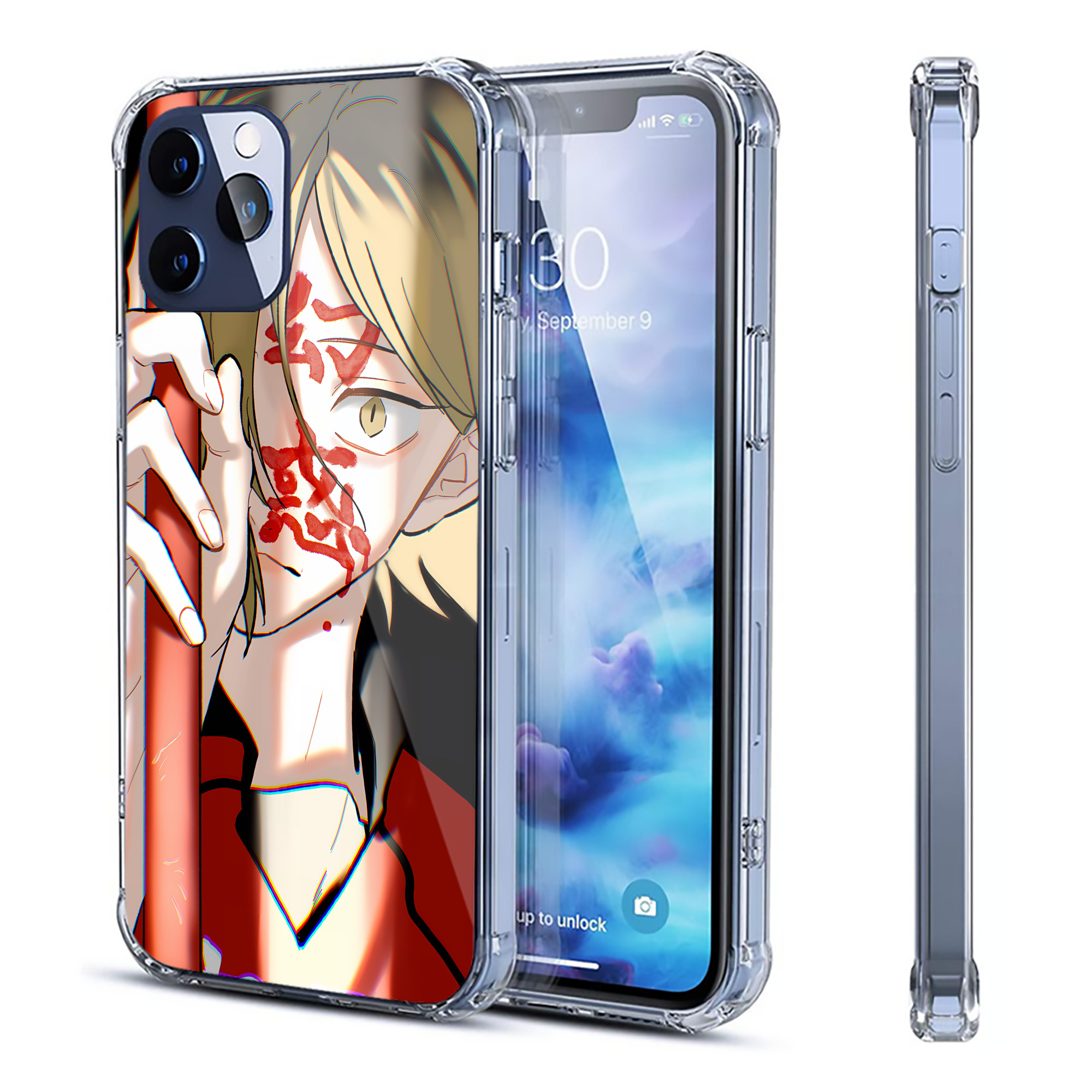 （画像用） ハイキュー!! Haikyu!! 【iPhone 12シリーズ対応】透明スマホケース（クリアソフトケース）